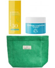 Germaine de Capuccini Set Love Sun - Fluid SPF30 i losion za lice, 2 х 50 ml + Pernica